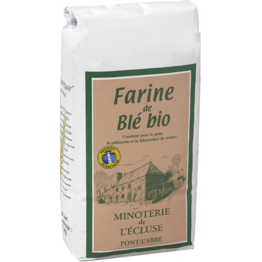 Farine De Blé T65 Bio MINOTERIE DE L'ECLUSE