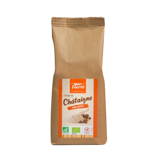 Farine  de châtaigne sans gluten  Bio MON FOURNIL