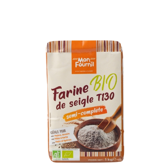 Farine  semi-complète seigle  Bio MON FOURNIL