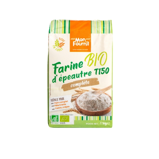 Farine blé complet d'épeautre T150 Bio MON FOURNIL
