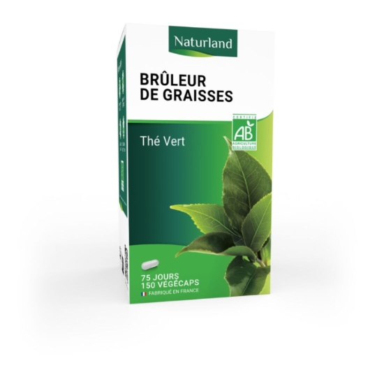 Complément alimentaire Thé Vert Brûleur de Graisses NATURLAND