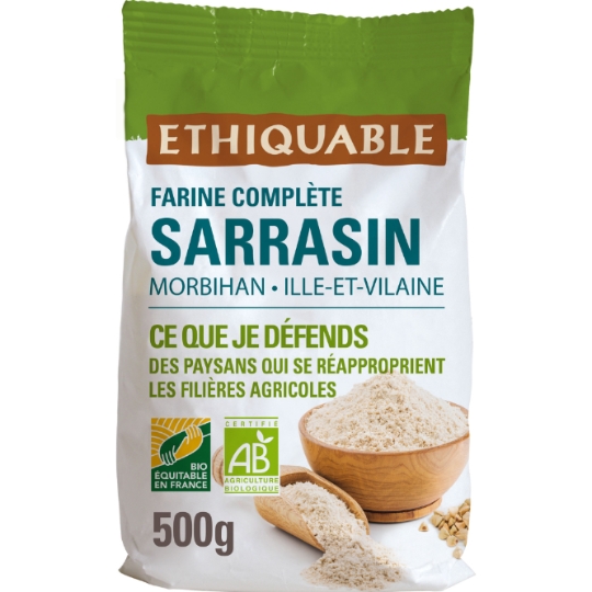 Farine De Sarrasin Bretagne Bio PAYSANS D'ICI