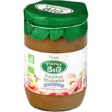 Compote Pommes Rhubarbe Sans Sucres Ajoutés Bio PLANET BIO