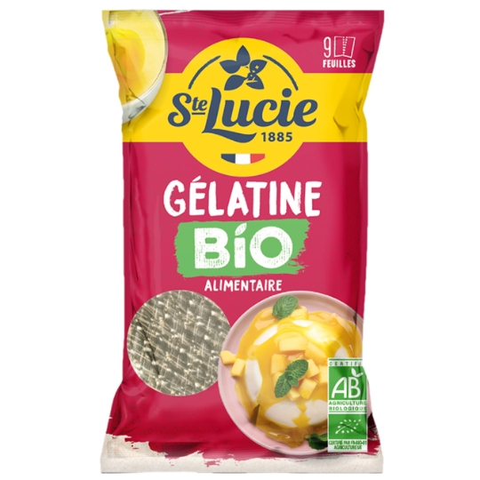 Gélatine bio alimentaire SAINTE LUCIE