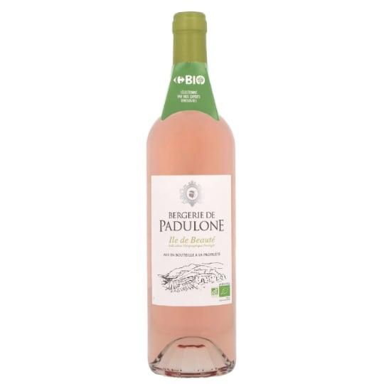Vin Rosé I.G.P. Île de Beauté Bio BERGERIE DE PADULONE