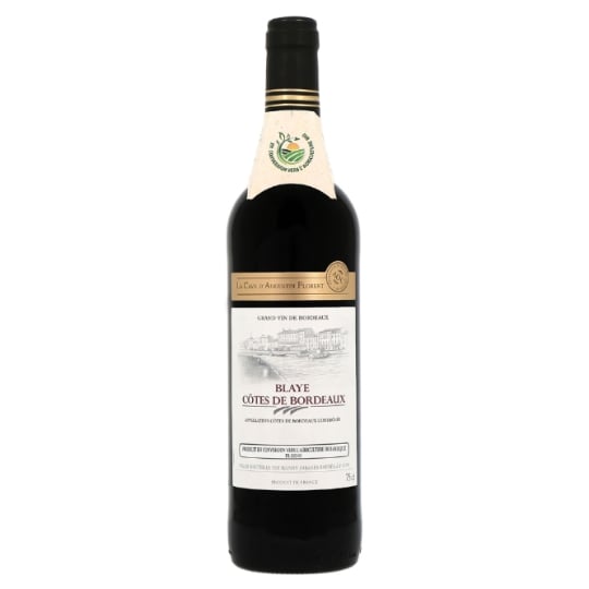Vin Rouge Bordeaux Blaye Merlot Bio CHATEAU LA MAISONNETTE