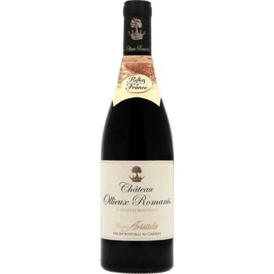 Vin Rouge A.O.P. Corbières-Boutenac CHATEAU OLLIEUX ROMANIS CUVEE ARISTIDE REFLETS DE FRANCE