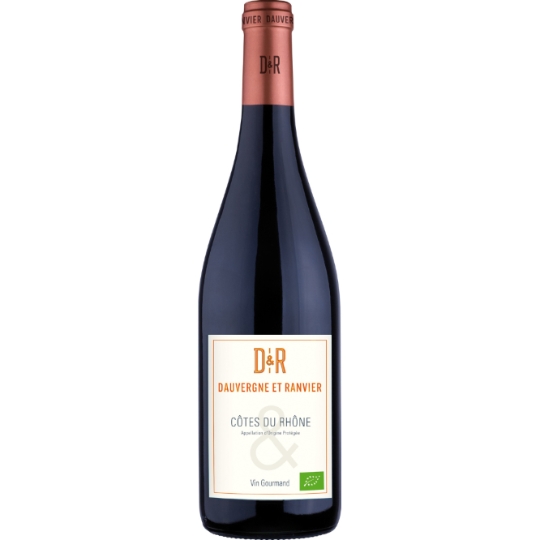 Vin Rouge A.O.P. Côtes-Du-Rhône DAUVERGNE & RANVIER VIN GOURMAND