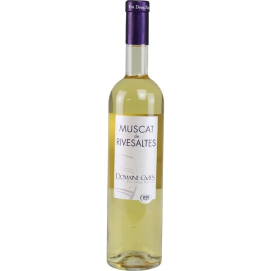 Vin Doux Naturel Muscat de Rivesaltes Bio 15% DOMAINE CAZES