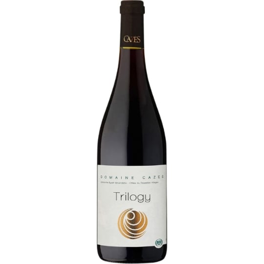Vin Rouge A.O.P. Côtes Du Roussillon Villages DOMAINE CAZES TRILOGY