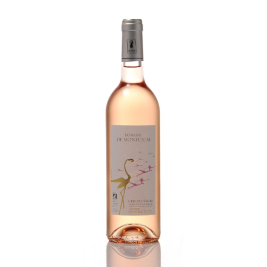Vin rosé bio vin de pays Gris des Sables DOMAINE DE MONTCALM