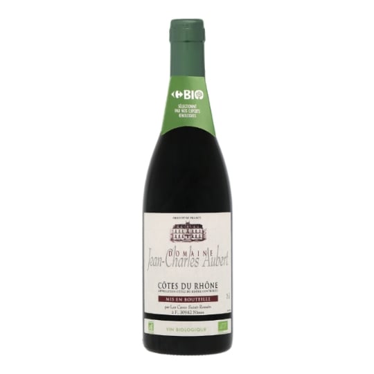 Vin Rouge A.O.P. Côtes-Du-Rhône DOMAINE JEAN-CHARLES AUBERT