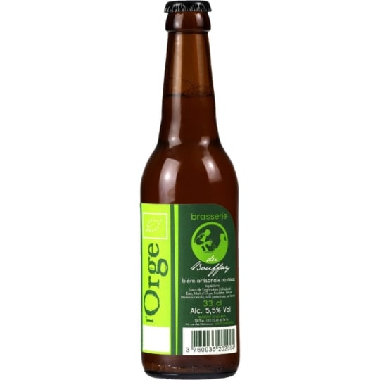 Bière Bio 5,5% DU BOUFFAY