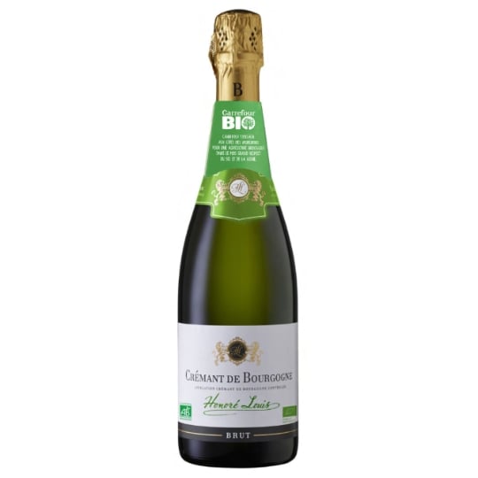 Crémant A.O.P. de Bourgogne Brut Bio HONORE LOUIS