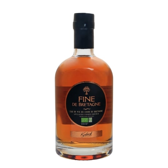 Eau-de-vie de Cidre de Bretagne Bio 40% KERLOICK