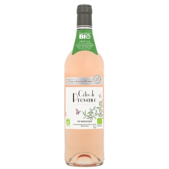 Vin Rosé A.O.P. Côtes de Provence Bio LA CAVE D'AUGUSTIN FLORENT