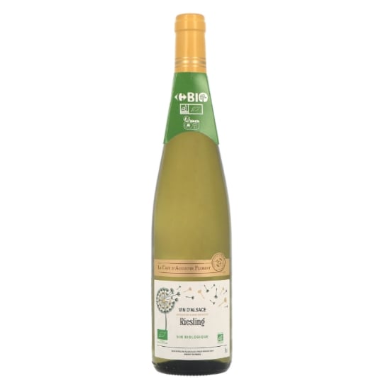 Vin Blanc Alsace Riesling AOC Bio LA CAVE D'AUGUSTIN FLORENT