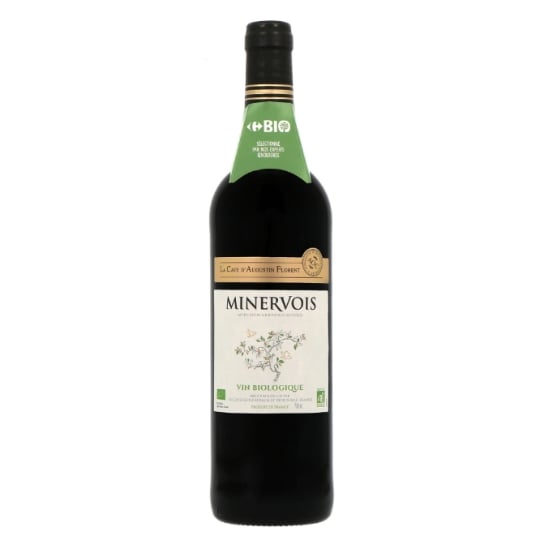 Vin Rouge A.O.P. Minervois LA CAVE D'AUGUSTIN FLORENT
