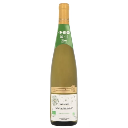 Vin Blanc A.O.P. Alsace Gewurztraminer LA CAVE D'AUGUSTIN FLORENT
