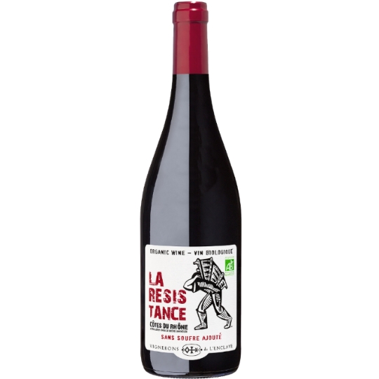 Vin Rouge A.O.P. Côtes Du Rhône Syrah Bio LA RESISTANCE