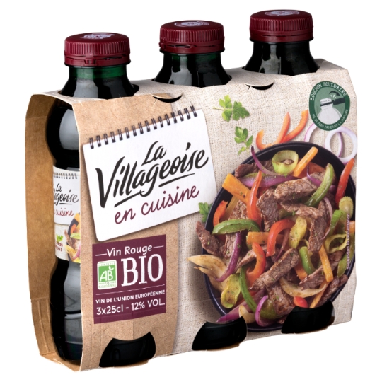 Vin Rouge de l'Union Européenne Bio LA VILLAGEOISE