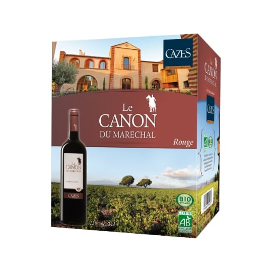 Vin Rouge Côtes Catalanes Bio LE CANON DU MARECHAL