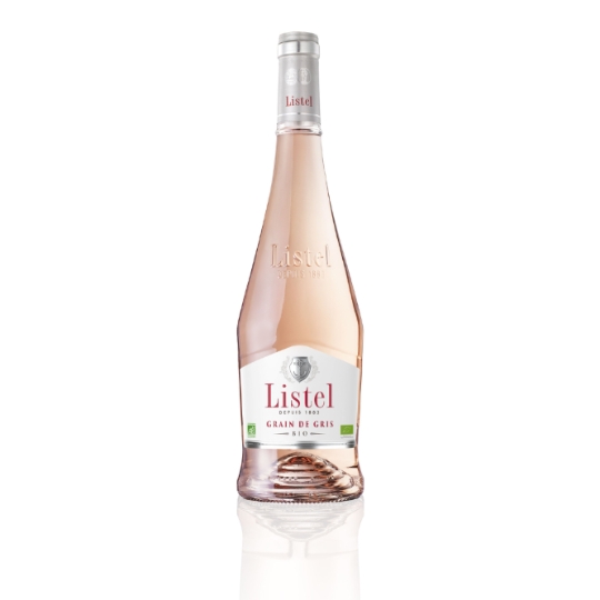 Vin Rosé languedoc Roussillon Grain de Gris Bio LISTEL