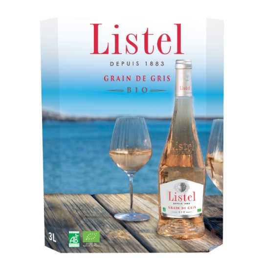 Vin grain de gris Bio LISTEL