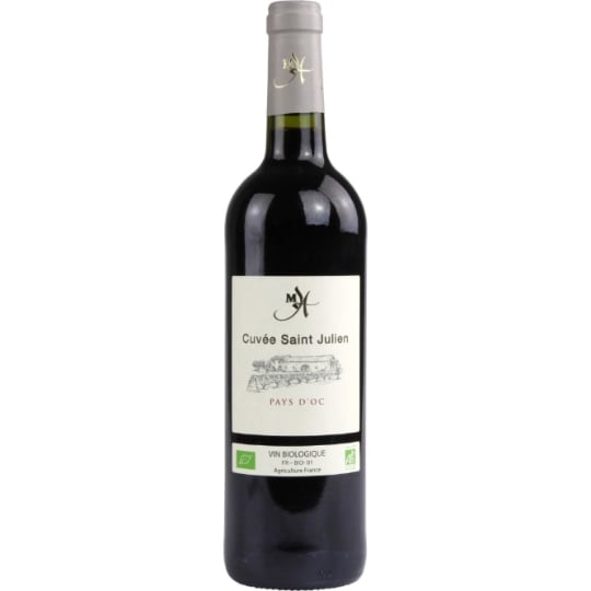 Vin Rouge Pays D'Oc Saint Julien Bio MAISON ALBERT