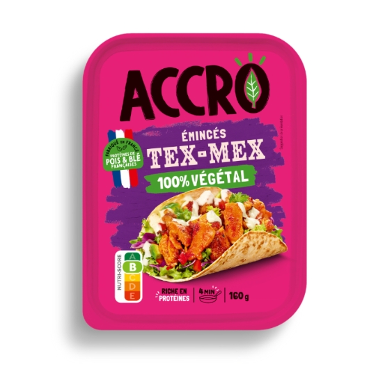 Emincés Tex Mex 100% Végétal ACCRO
