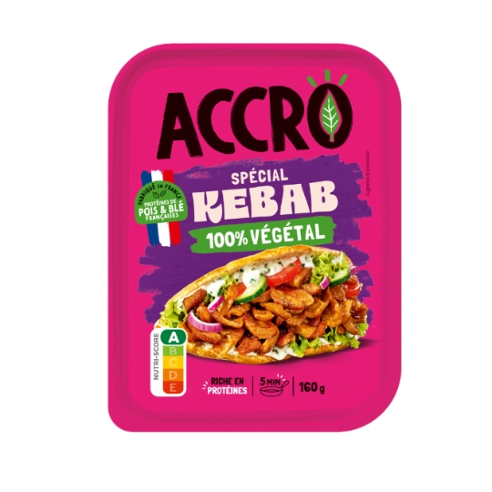 Kebab 100% Végétal Frais ACCRO