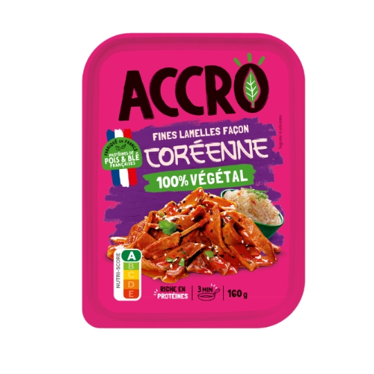 Fines Lamelles Façon Coréenne 100% Végétal ACCRO