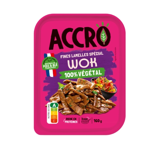 Fines Lamelles Spécial Wok 100% Végétal ACCRO