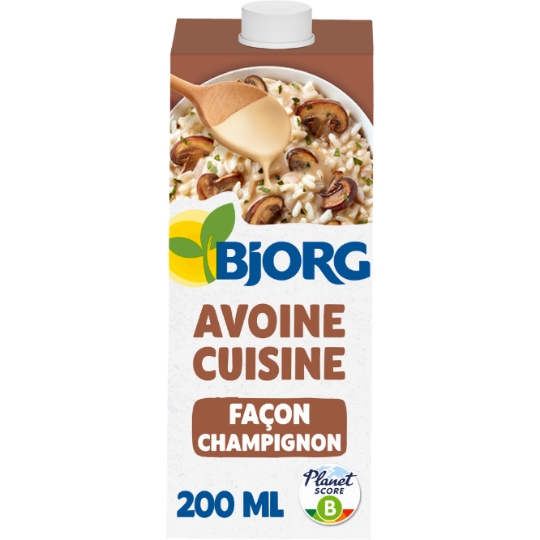 Sauce Avoine CuisineFaçon Champignon BJORG