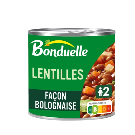 Lentilles Facon Bolognaise BONDUELLE