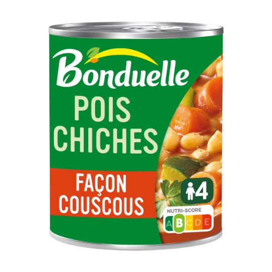 Pois chiches Façon couscous BONDUELLE