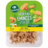 Plat cuisiné émincés pois blé végétal CARREFOUR SENSATION