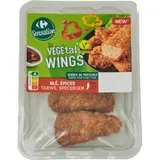 Végétal wings - Ailes végétales à base de blé et épices CARREFOUR SENSATION
