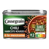 Chili d'haricots rouges à la mexicaine CASSEGRAIN