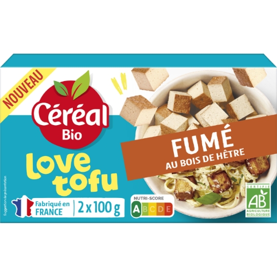 Tofu Fumé Au bois De Hêtre CEREAL BIO