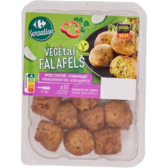 Falafels pois chiche coriandre CRF SENSATION