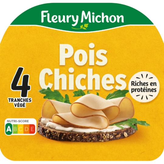 Tranches Végé de Pois Chiches FLEURY MICHON