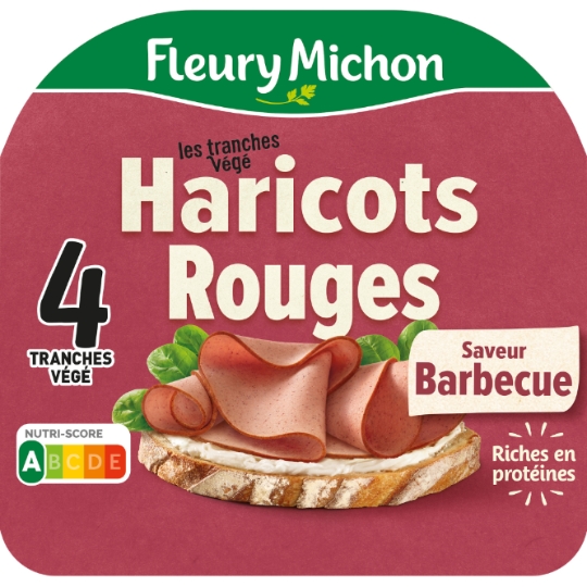 Tranches Végé Haricots Rouges FLEURY MICHON