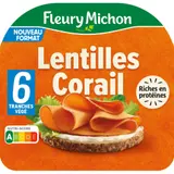 Tranches Végé Lentilles Corail FLEURY MICHON