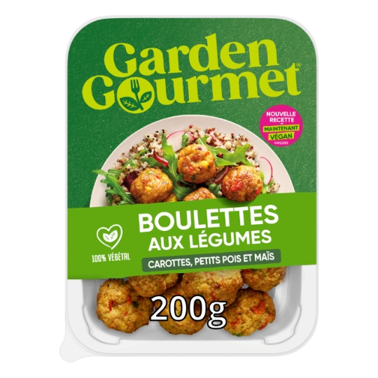 Boulettes Végétales Légumes GARDEN GOURMET