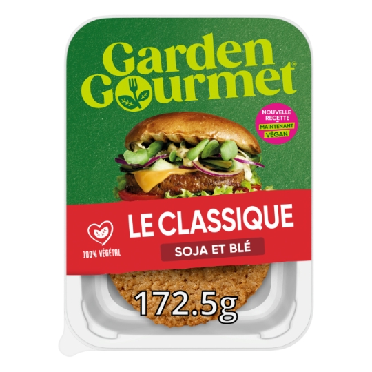 Steak Végétal Le Classique Soja et Blé GARDEN GOURMET