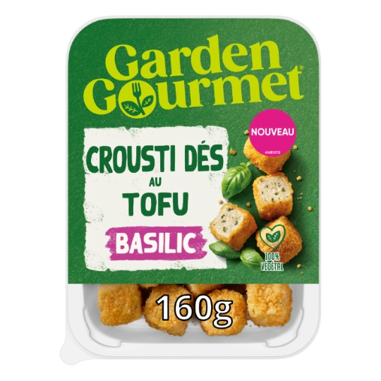 Crousti Dés au Tofu Basilic GARDEN GOURMET