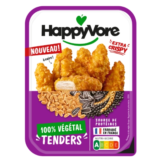 Tenders 100% Végétal et Gourmands HAPPYVORE