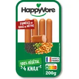 Saucisse végétale knax  HAPPYVORE