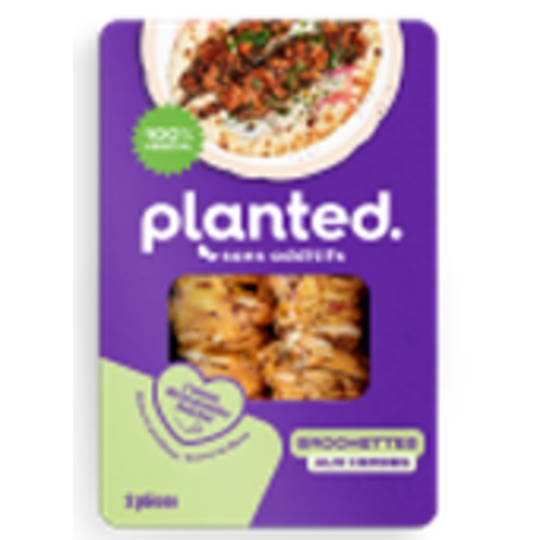 Brochettes Végétales aux Épices 100% Végétal PLANTED